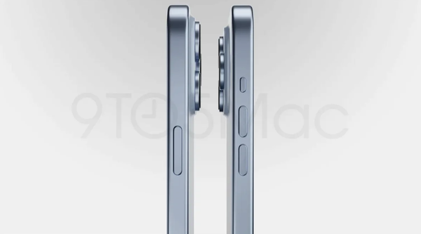 iPhone 15 Pro CAD Render 