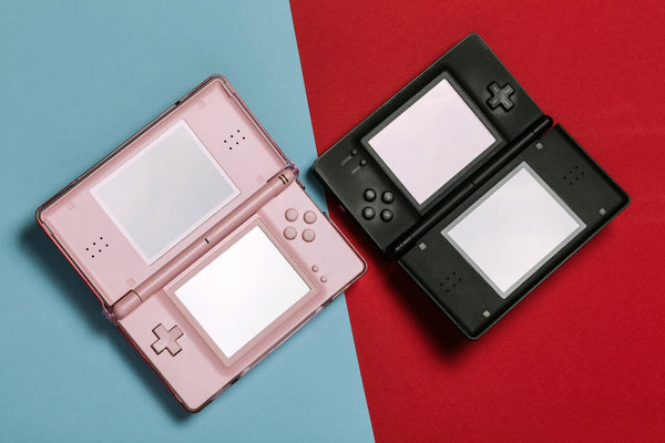 Pink And Black Nintendo DS