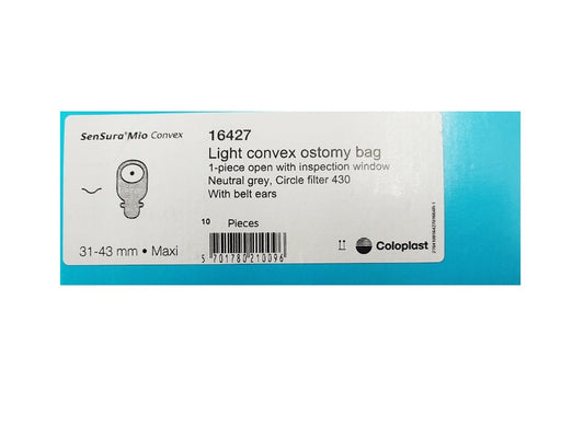 Coloplast 17515 Alterna Ostomy Bag Convex Light Transparent Bag (Pack Of  10) at Rs 2885/piece, Stoma Bag in New Delhi