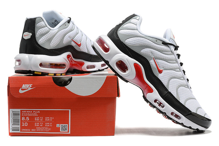 Nike Air Max Plus TN "White-Red" – Foot