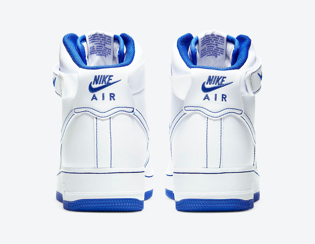 Air Force 1 High "Blue" The Foot Planet