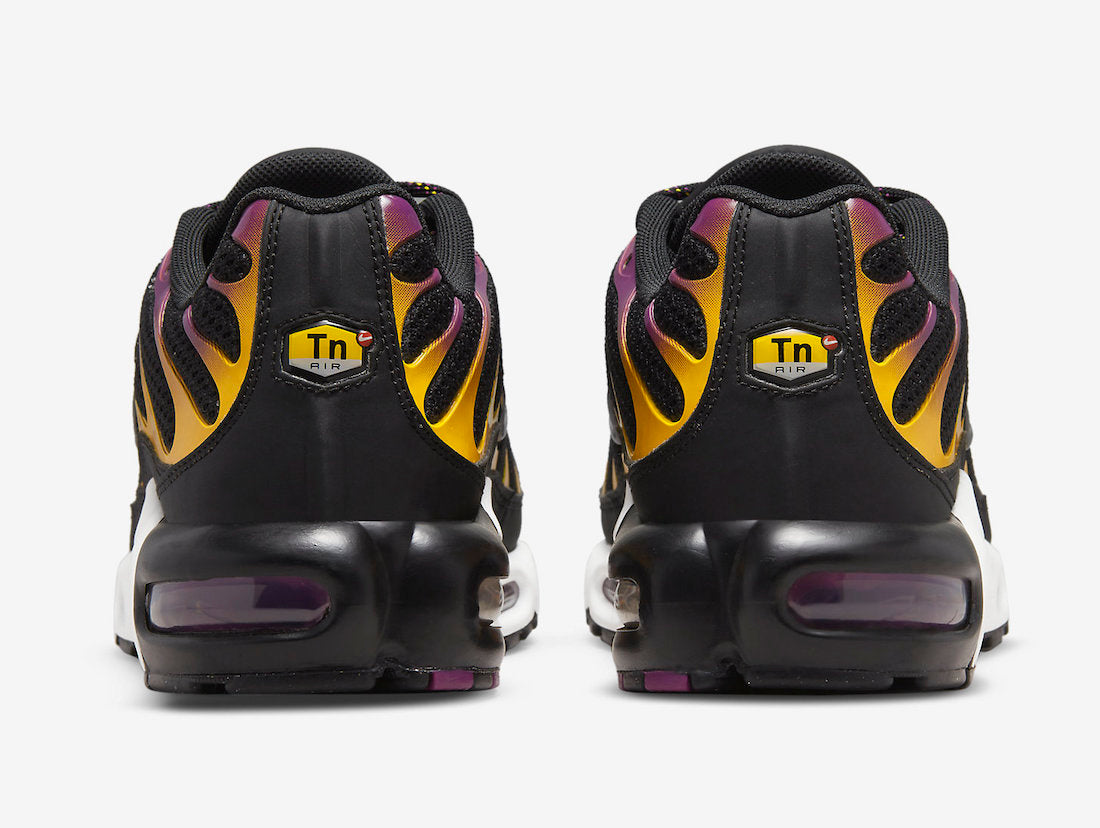 Nike Air Max Plus "Black-Purple-Yellow" The Foot Planet