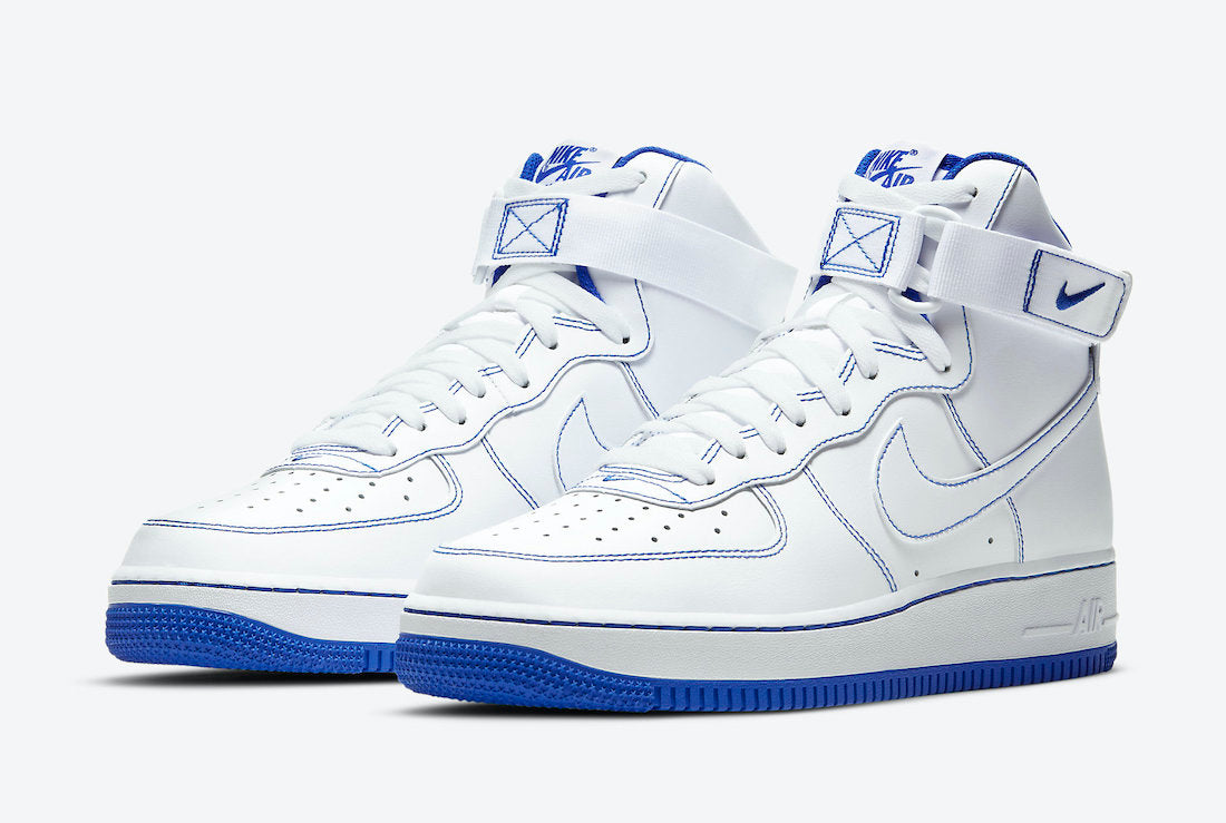 Air Force 1 High "Blue" The Foot Planet