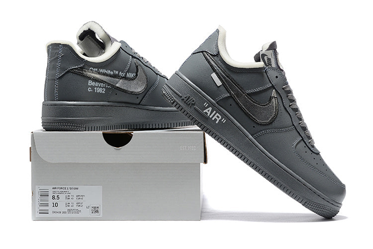 Nike Force 1 Off-White "Grey" The Foot
