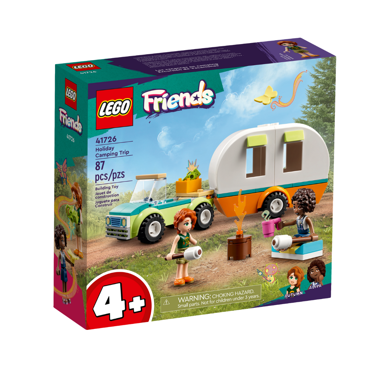 lego friends holiday camping trip