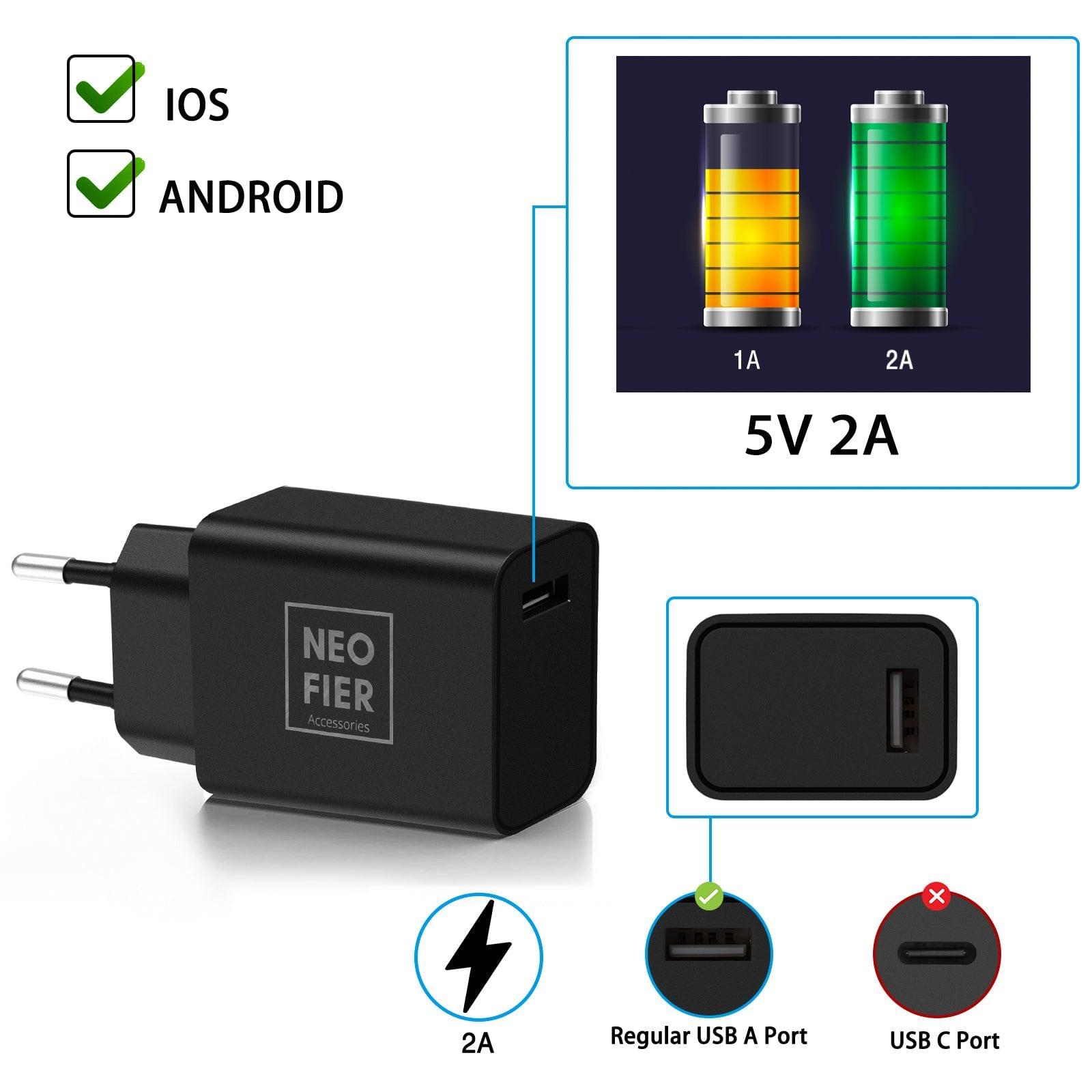 USB-A Wall Adapter - 5V2A | NEOFIER