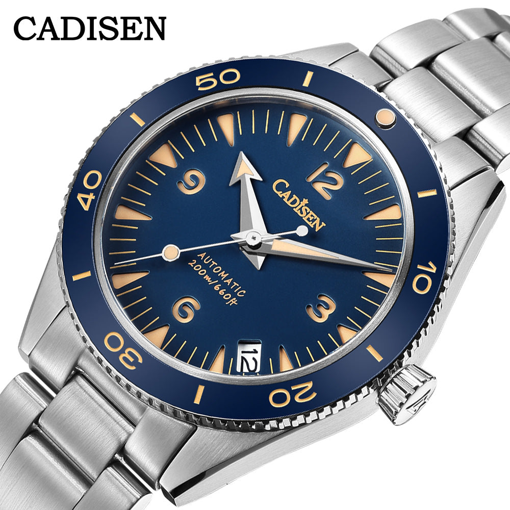 CADISEN Georg Jensen Automatic Watch With Japan Movement, Automatic 10ATM  Movement And Business Date C8193 230703 From Bei005, $203.03 | DHgate.Com