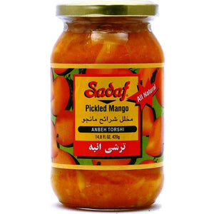 Sadaf Pickled Mango - Anbeh Torshi - Persianbaazar.com