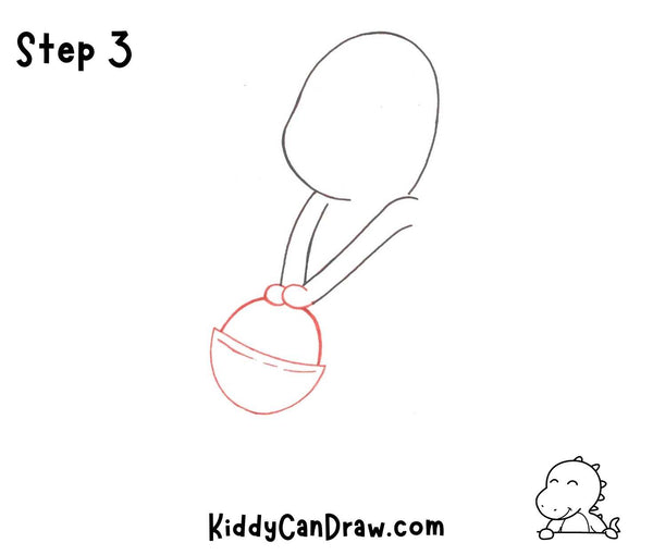 How To Draw a Cute Mummy Step 3