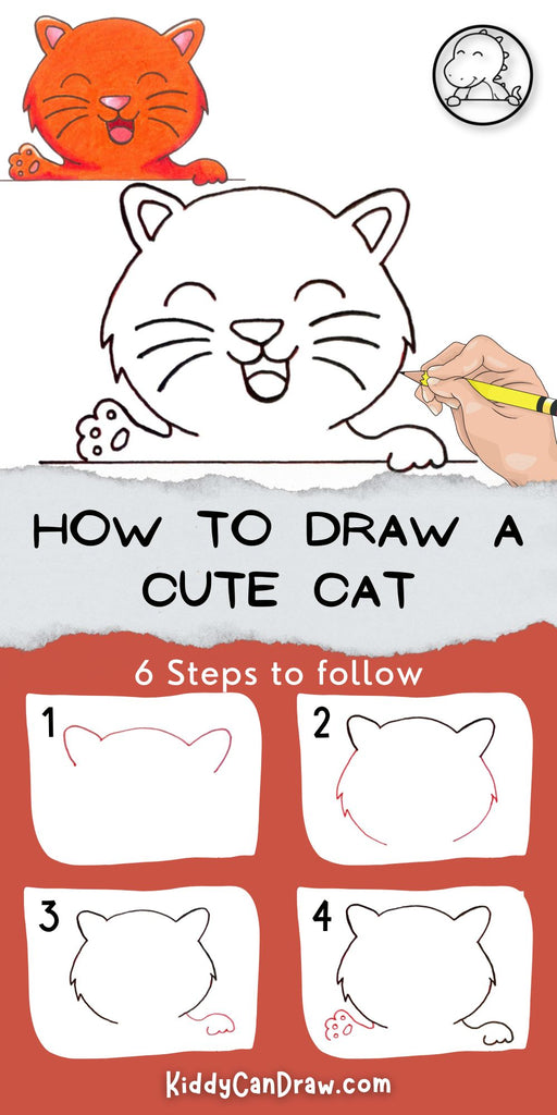 How to Draw a Cute Cat