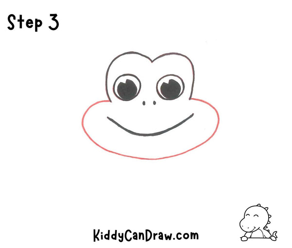 How to Draw a Cute Monkey Step 3