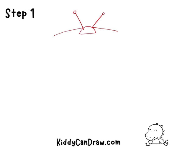 How to Draw a Robot Step 1