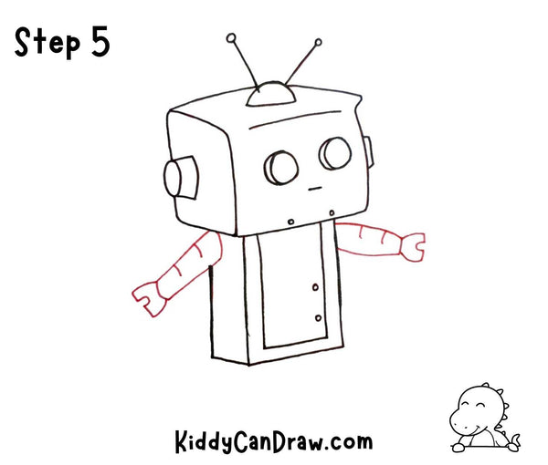 Easy Tutorial  Only 8 Steps to Draw a Robot！ – Makeblock