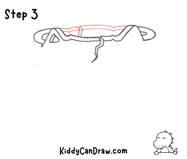 How to draw a Cute Pumpkin Step 3