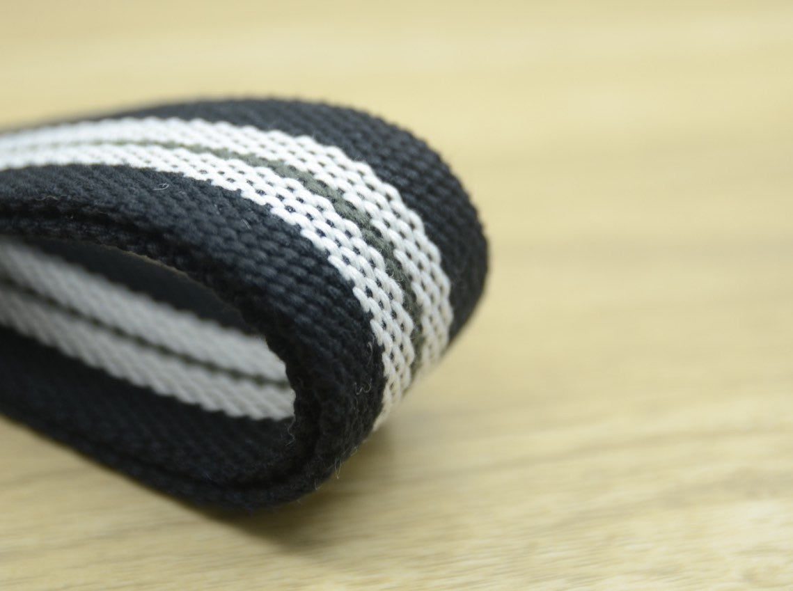 patterned cotton webbing