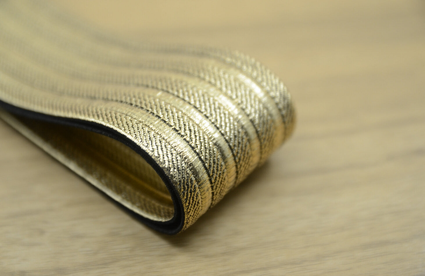 gold elastic band