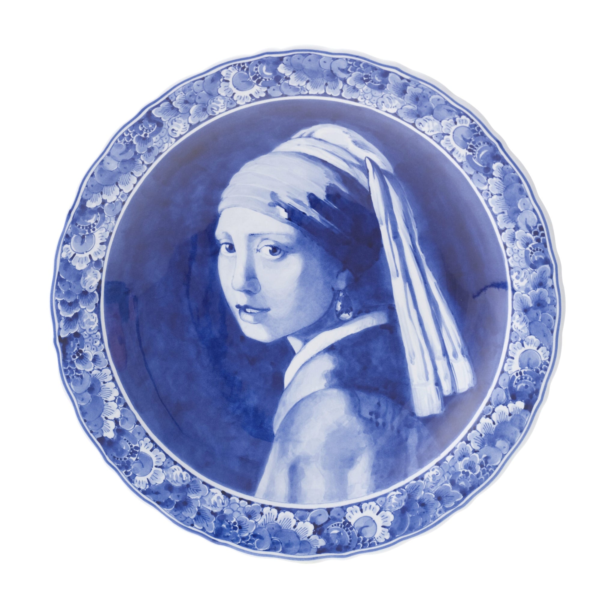 geweld Welvarend iets Classic Porcelain - DELFT BLUE Vermeer Girl PLATE – Calvert & Collection