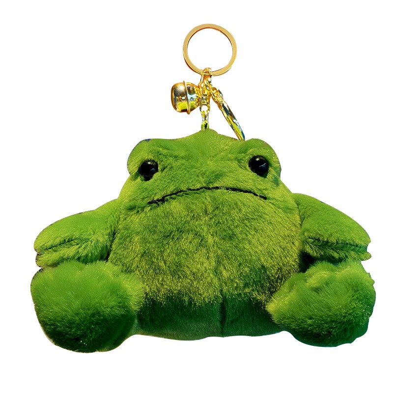 grumpy frog plush