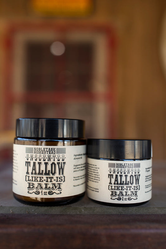 Lips n Nips! Tallow Nipple Balm REGULAR - 2 oz jar