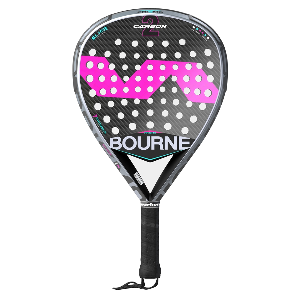 Varlion Bourne Carbon 2 Prisma Padel Racket - PadelZone