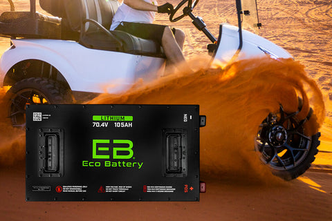 Eco Lithium Golf Cart battery