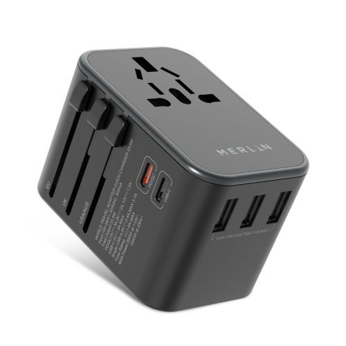 merlin pd world travel adapter