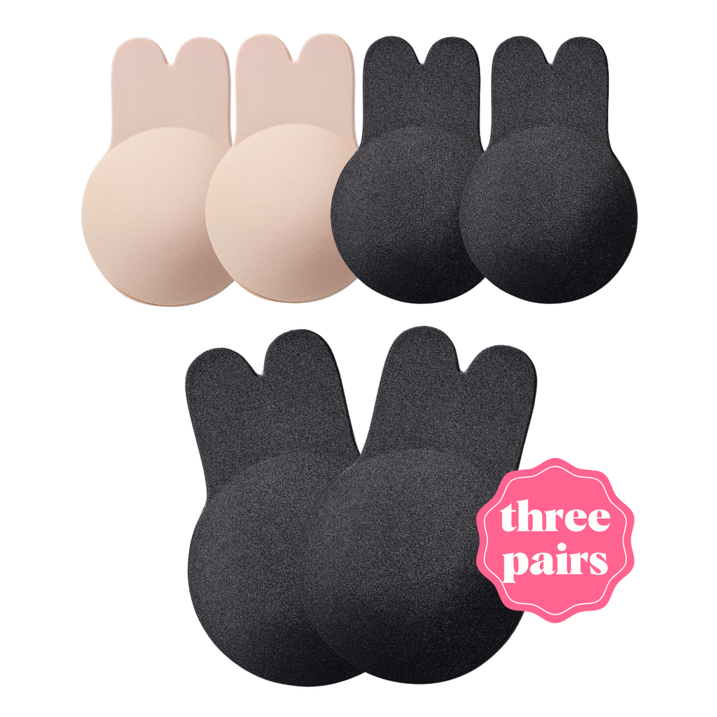 Invisible Adhesive Lifting Bra - Value Pack (Nude or Black) – covertcouture