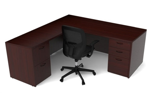 Cherryman AM-315N Amber Executive L Desk | SD Office Furniture