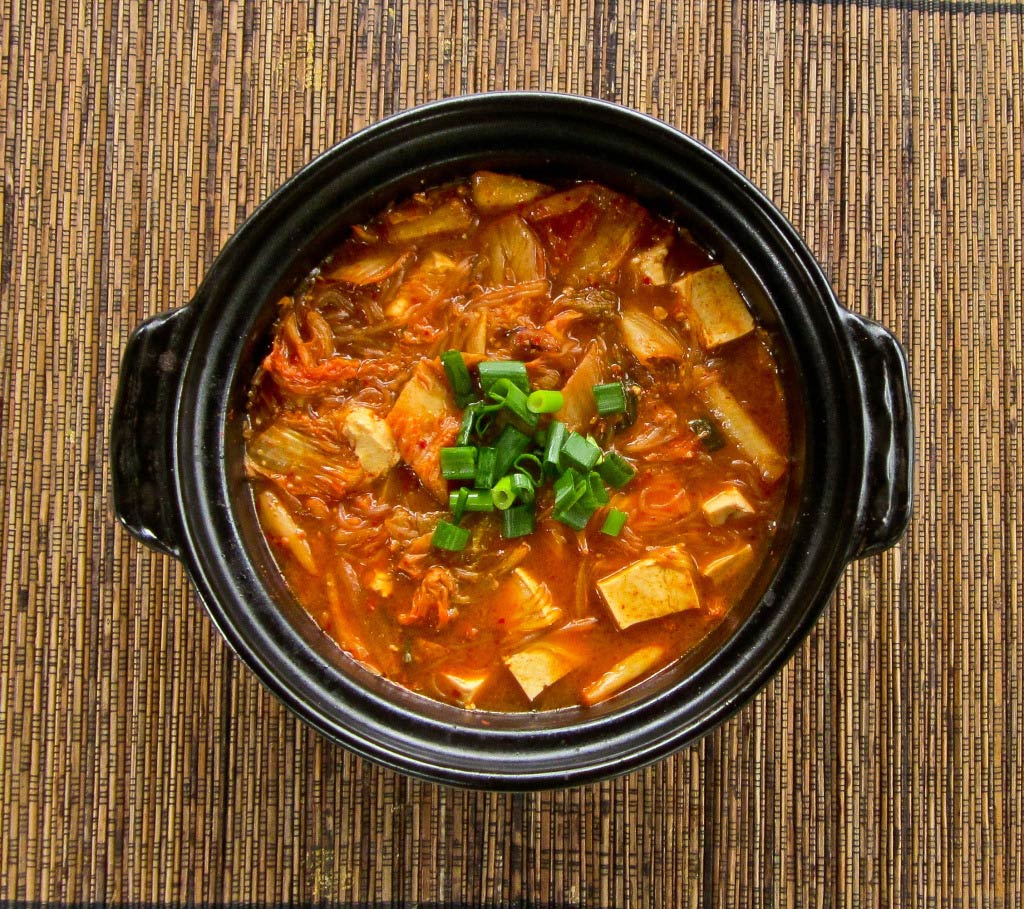 Uproot Wines - Kimchi Tofu Soup