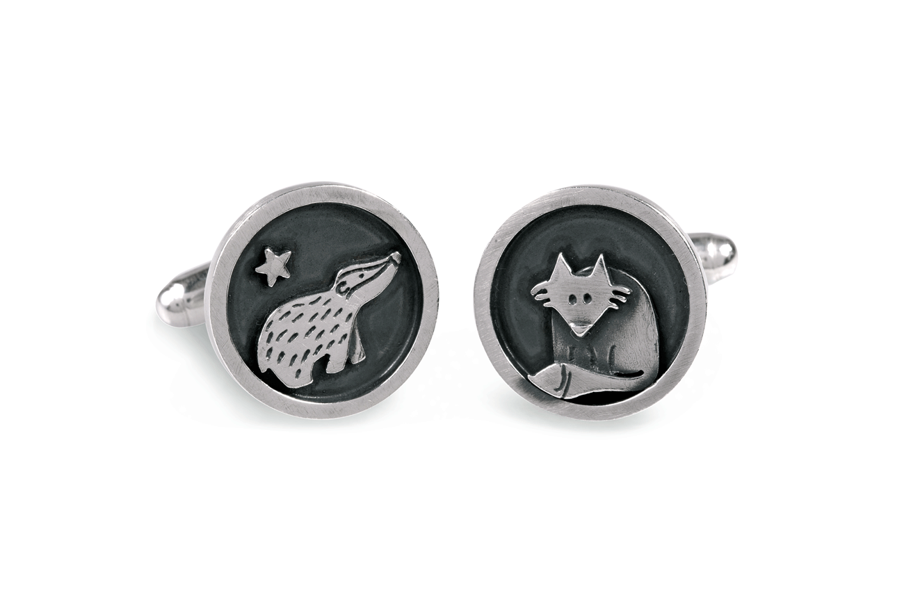 Badger and Fox Cufflinks