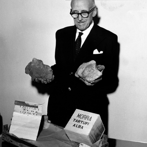 Giacomo Morra, ideatore della Fiera Internazionale del Tartufo Bianco d'Alba