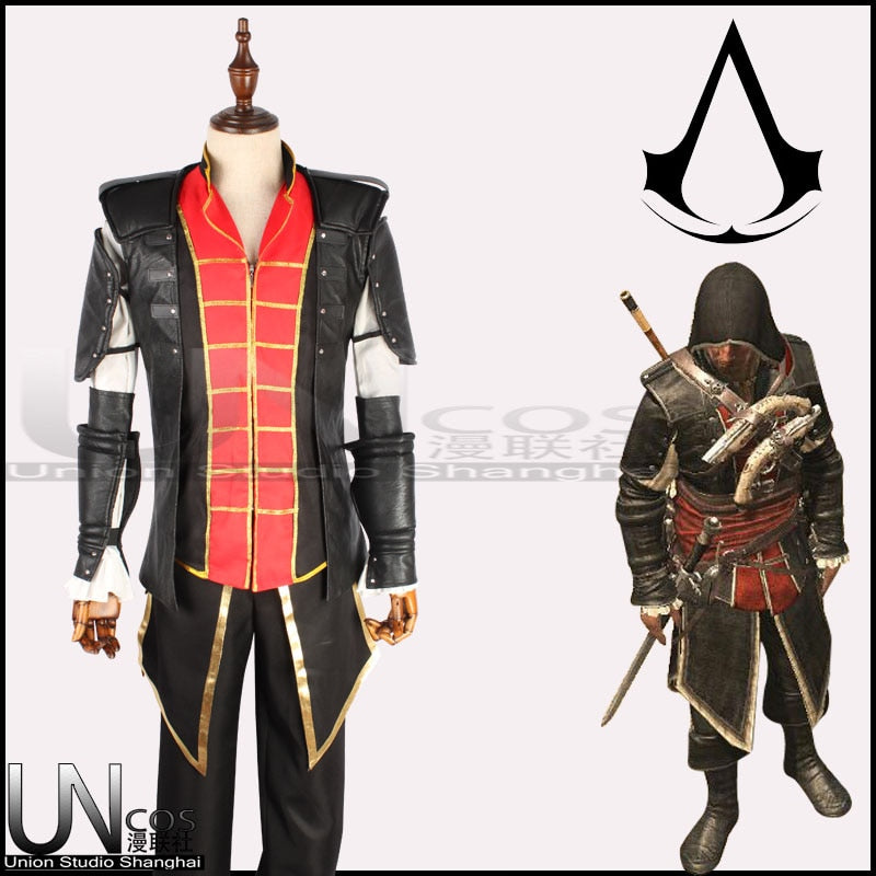 Costume Edward Kenway Version Noir et rouge Assassin's Creed IV Black –  Assassin workshop