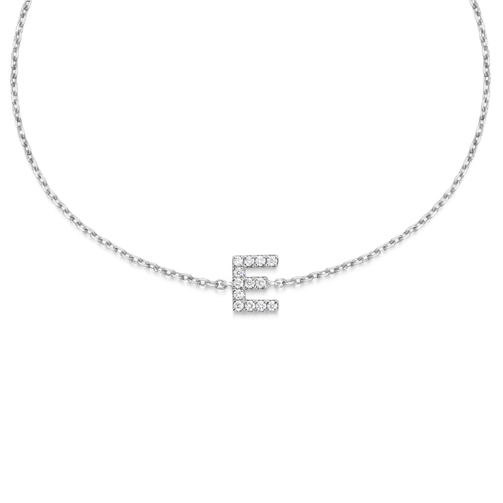 10th Anniversary Initial Charm Necklace — DeAnna Cochran Jewelry