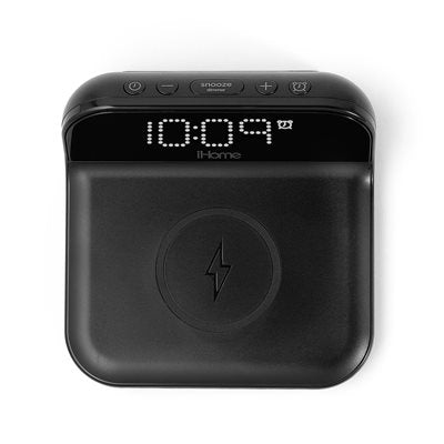 iHome Wireless Charging Alarm Clock – Luna Electronics