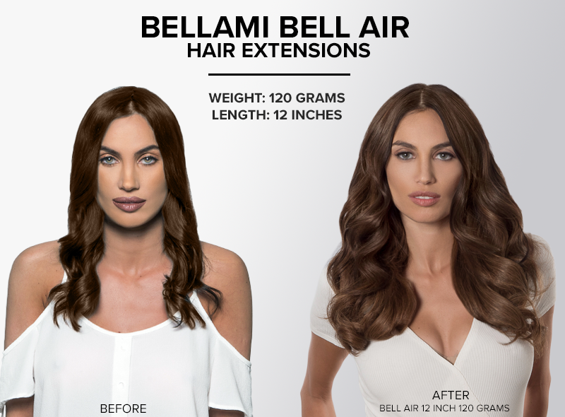 bellami bell air hair extensions 12 inch 120 grams
