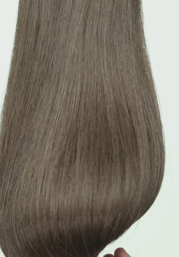 Bellami Silk Seam 260g 24 Walnut Brown 3 Hair Extensions Bellami Hair 7538