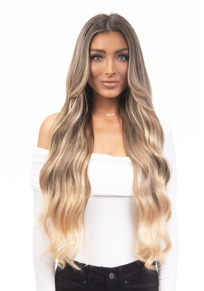 honey blonde ombre hair