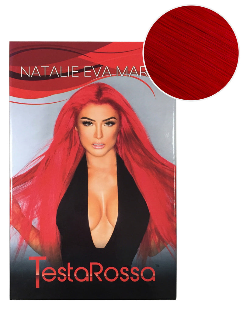 Natalie Eva Marie 220g 22 TestaRossa Hair Extensions BELLAMI