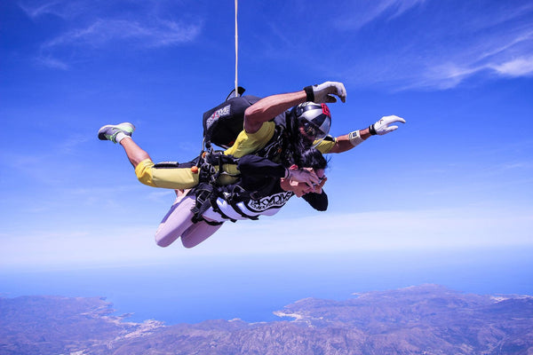 bonne météo pour saut en parachute tandem