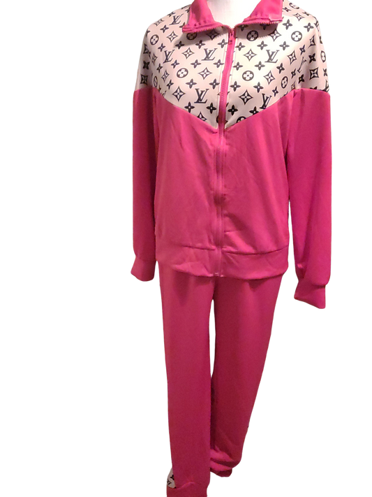 2PC LV Women Tracksuit Set