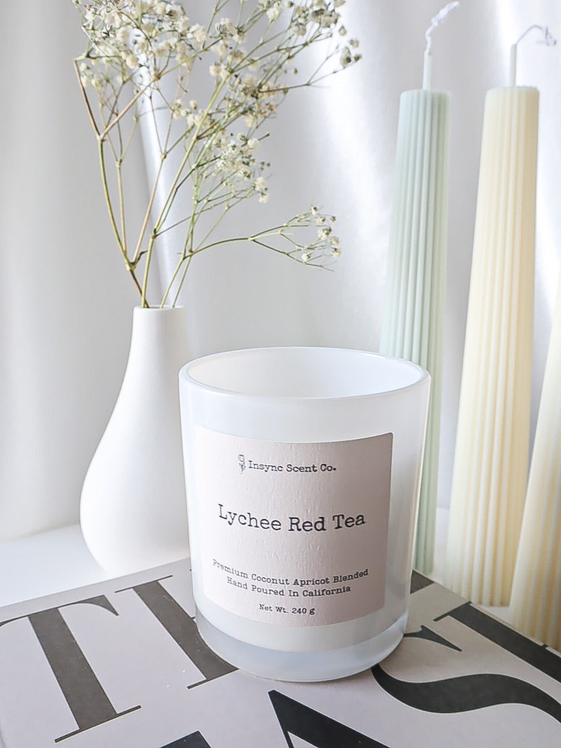 Lychee Red Tea Candle