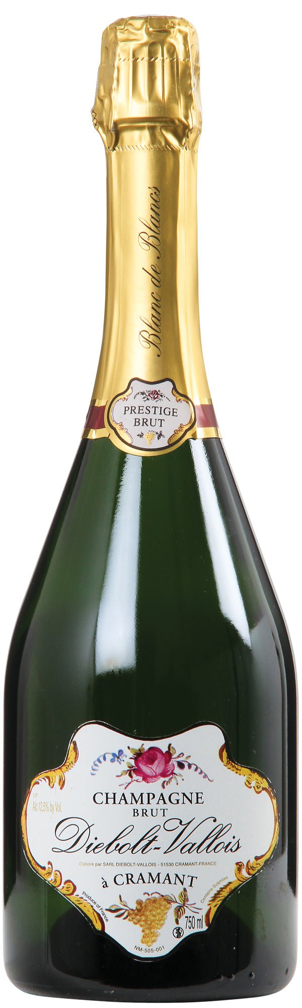 Billede af Champagne Diebolt-Vallois, Champagne Blanc de Blancs Brut Prestige Jeroboam