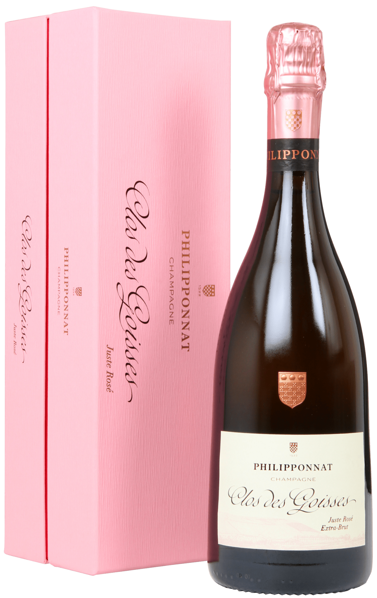 Billede af Champagne Philipponnat, Champagne Clos des Goisses Extra Brut Juste Rosé, 2007