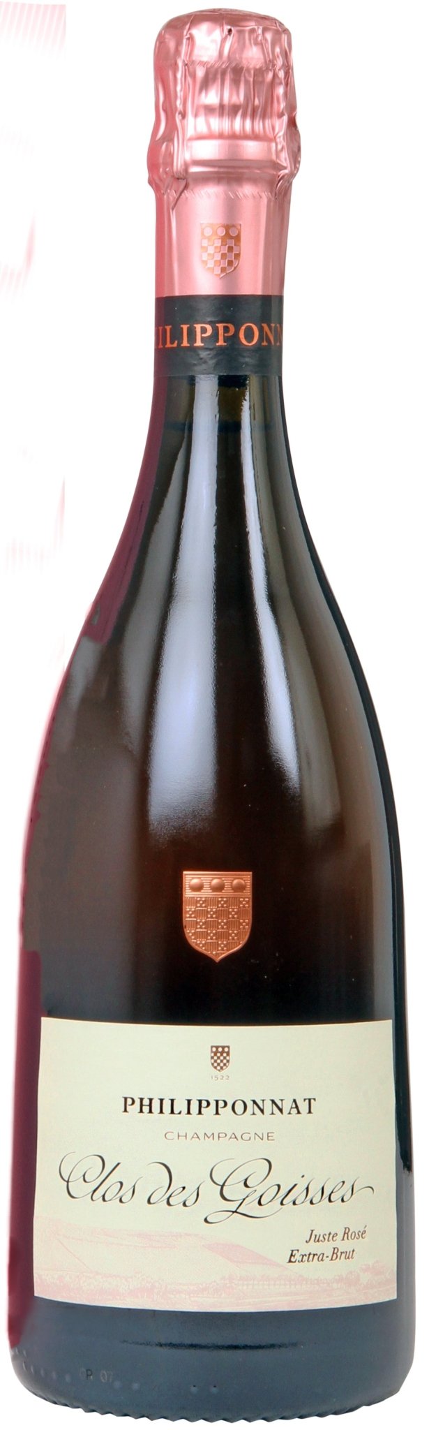 Billede af Champagne Philipponnat, Champagne Clos des Goisses Extra Brut Juste Rosé, 2009