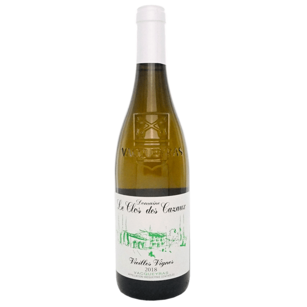 Billede af Clos Des Cazaux Vacqueyras Blanc Vieilles Vignes 2018