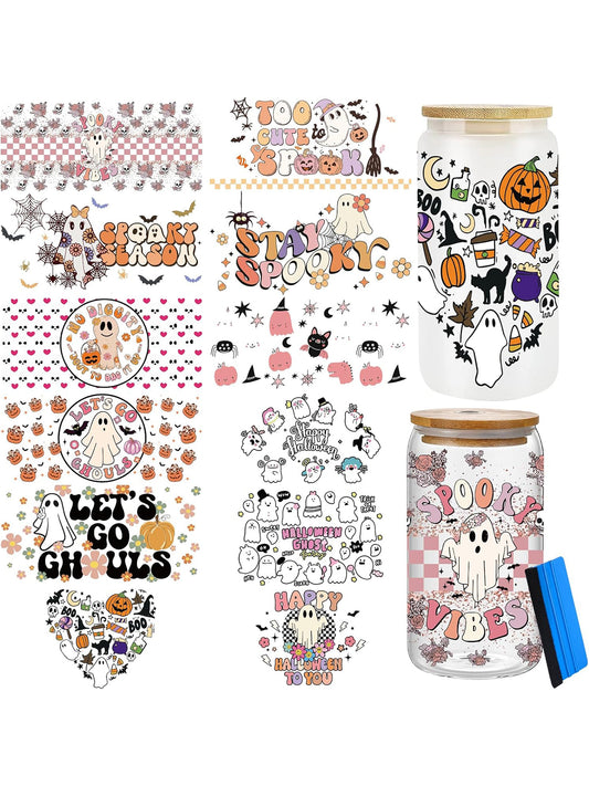 Uvdtf Cup Wraps Stickers，9sheets Hospital Theme for Uv Dtf Cup Wrap Uvdtf  Cup Wraps Uv Dtf Transfer Sticker Uv Transfer Stickers for Cups Uv Transfer