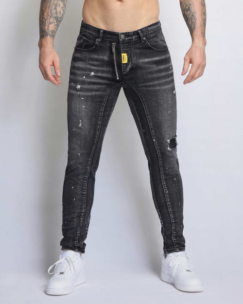 Men's DTT spray on ripped jeans size W34 L32 new with tags