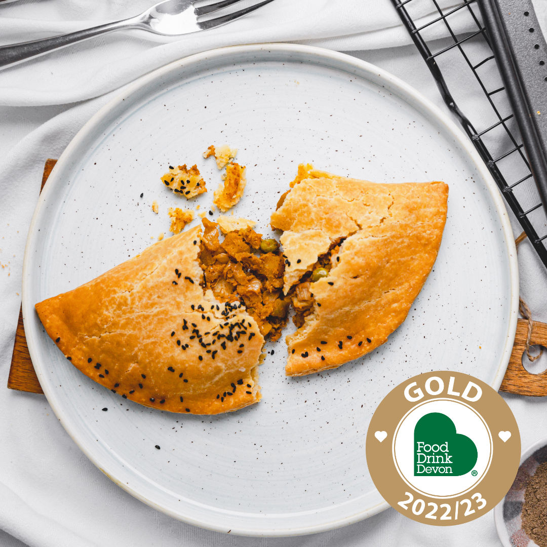 Ruby Murray Veggie Curry Pasty - Gluten Free and Vegan - Baked to Taste product image