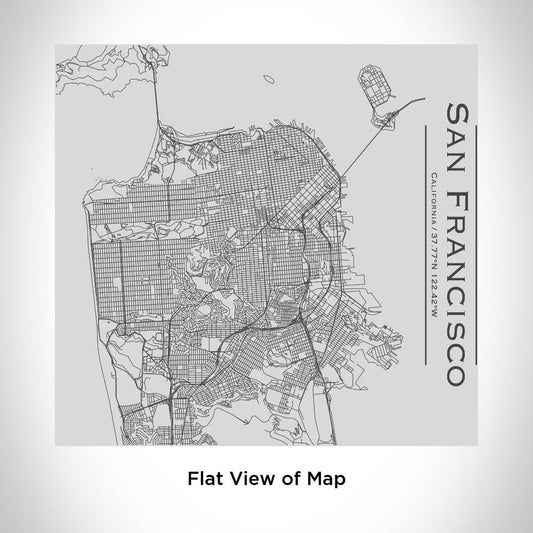 San Francisco - California Map Tumbler
