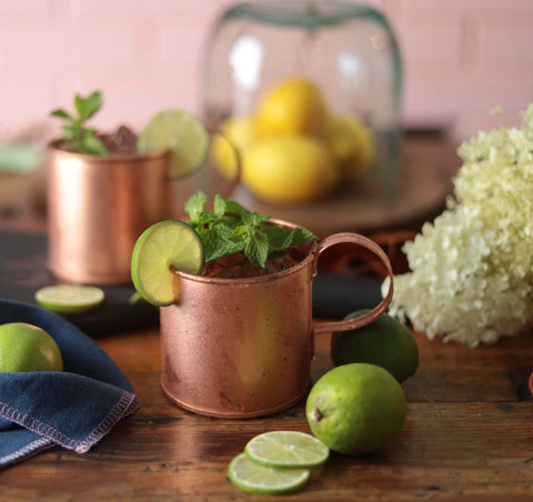 CHILLED GINGER YUZU MOSCOW MULE